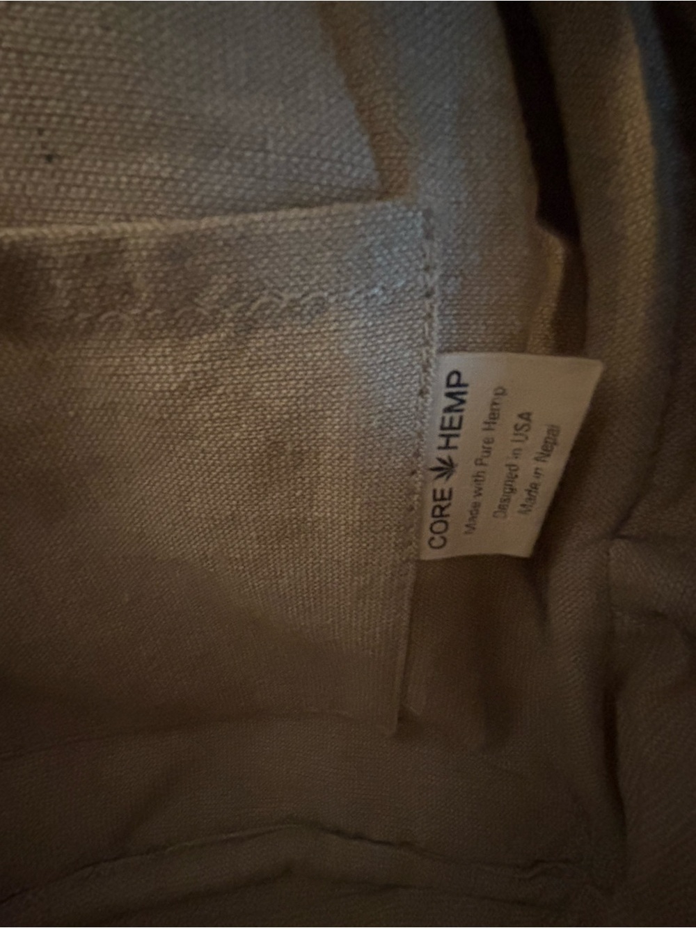 Core Hemp Mini Backpack - Picture 6 of 7